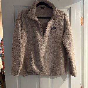 Patagonia Beige Fleece Jacket